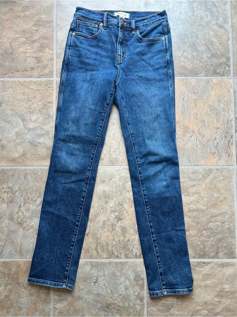 Madewell Midrise Stovepipe jeans size 26